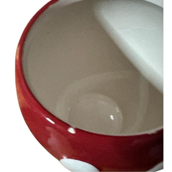 Zak! Disney Red and Black Mickey & Minnie Polka Dot Mugs. Year 2018. - Picture 8 of 10